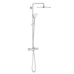 Colonne de douche euphoria system 310 avec mitigeur thermostatique grohe professional 26384002