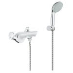 M�langeur costa l monotrou sur plage avec douchette et set de douche relexa grohe 25496001