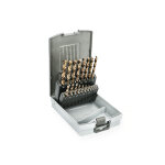 Coffret de 19 forets cobalt 5% de 1 � 10 mm hanger 155290