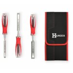 Set de 3 ciseaux � bois xpro de 10, 15 et 20 mm hanger 110590