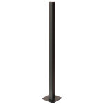 Heracles potelet parking 50 x 50 x 1000 mm prdisposition pl40 hracls pca - pot1m - 50 gris ral 7016 ...