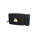 Serrure monopoint en applique ercy 5 goupilles 5g horizontal tirage droite mv1 cylindre de 45 mm compatible ...