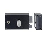 Serrure monopoint en applique 6 gorges horizontale fouillot droite heracles mx - 754 - 01