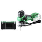 Scie sauteuse 36v multivolt (sans batterie ni chargeur) + coffret hsc iii hikoki cj36dbw2z