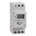 Horloge digitale hebdomadaire 230v ac 1 contact - sewosy - pts71c