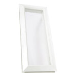 Hublot d�corateur rectangulaire 380 / 225 vitre incolore nicoll 203mi