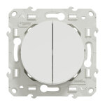 Interrupteur et bouton - poussoir odace 10 a 250 v schneider electric s520285