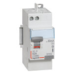 Interrupteur diff�rentiel dx� - id 2p 63 a 30 ma 2 modules legrand 411650