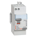 Interrupteur diff�rentiel dx3 - id 2p 63 a 30 ma 2 modules legrand 411651