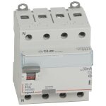 Interrupteur diffrentiel dx3 - id 4pg 40 a type a 30 ma legrand 411675