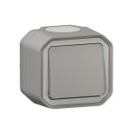 Interrupteur ou va - et - vient tanche plexo 10ax 250v~ fixation saillie gris - legrand - 069711l