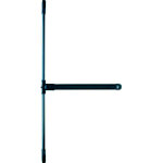 Serrure anti panique push barre idea 3 points finition noir iseo 942308455ta