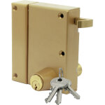 Serrure mononpoint zenith 571 vertical tirage cylindre de 40 mm gauche iseo 25080405. 5