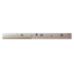 Jauge de charpentier 350mm inox gravé - wilmart - 103010 Jauge de charpentier 350mm inox gravé - wilmart - 103010