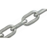 Jean chapuis ets chaine  maille courte soudes droite 8 mm en acier zingu 12 m chapuis 996 / 8mmz