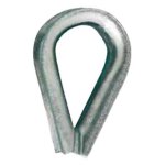 Jean chapuis ets cosse - c?ur standard pour câble 6mm en acier zingué - chapuis - 320 / 6z Jean chapuis ets cosse - c?ur standard pour câble 6mm en acier zingué - chapuis - 320 / 6z