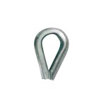 Jean chapuis ets cosse - c?ur standard pour cble 4mm en acier zingu - chapuis - 320 / 4z