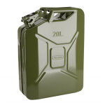 Jerrycan carburant m�tallique 20 l pressol 21 060 950 vert olive