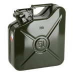 Jerrycan carburant m�tallique 5 l pressol 21 050 vert olive