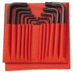 Jeu de 12 cls torx en trousse - facom - 89. jl12