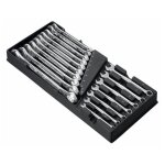 Jeu de 17 cls mixtes sur plateau - facom - mod. 440 - 1xlpb