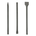 Jeu de 3 burins sds - max (pic + plat + bche) 400mm - hanger - 155991