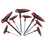 Jeu de 8 cl�s m�les emmanch�es en t 6 pans hanger 250190