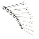 Jeu de 8 clés mixtes à cliquet 12 pans de 8 à 19mm - sam outillage - 50 - c - j8 Jeu de 8 clés mixtes à cliquet 12 pans de 8 à 19mm - sam outillage - 50 - c - j8