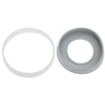 Joint - bague et rosace pour pipe wc d85 / 107 - nicoll - bjwc3