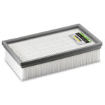 Karcher filtre pliss plat pour aspirateur nt35 / 45 / 55 krcher 69043670