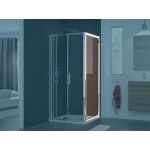 Paroi de douche fixe tonga 77 - 79 profil� blanc kinedo pa661btne blanc