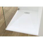 Receveur kinesurf pn24 bonde centre sur la largeur 120 x 70 x 4 cm kinedo rd1150ad blanc