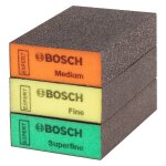 Kit 3 ponges pav expert 3 grains - bosch - 2608901175