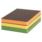 Kit 3 ponges rect. fin expert 3 grains - bosch - 2608901176
