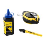Kit cordeau traeur 30 m fatmax stanley 0 - 47 - 681 noir