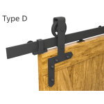 Kit montures roc design noir type d mantion rd - d - b