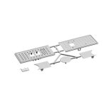 Kit obturateurs joues ed100 ed250 das dorma 401084