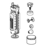 Kit de transformation pour robinet de vidange impuls240 - 290 geberit - 241. 810. kd. 1