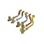 Cadre �carteur pour tubulures 70 mm pr�mont� pour tube kit tubulure express saunier duval 0010025506