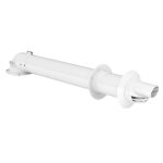 Kit ventouse horizontal + coude 60 / 100 - saunier duval - 0010031039 Kit ventouse horizontal + coude 60 / 100 - saunier duval - 0010031039
