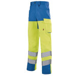 Pantalon de travail haute visibilit iris work vision 2 jaune fluo / bleu azur t3 lafont la - 1hvnxcp ...
