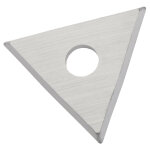 Lame carbure triangle 65mm pour grattoir ergo? 625 / 448 - bahco - 449