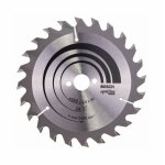 Lame de scie circulaire 165 x 30 x 2, 6mm optiline wood pour le bois 24 dents - bosch - 2608640602