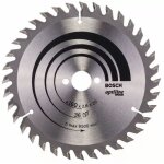 Lame de scie circulaire 190 x 30 x 2, 6 mm optiline wood pour le bois 36 dents bosch 2608640616