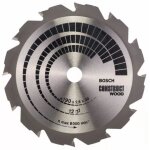 Lame de scie circulaire construct wood d230mm pour le bois 16 dents - bosch - 2608640635