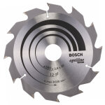 Lame de scie circulaire optiline wood 180 x 30 x 2, 6 mm 12 dents bosch 2608641178