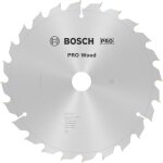 Lame de scie circulaire pro wood 254 x 30 x 2. 0 mm d 24 bosch 2608640434