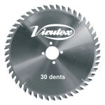 Lame de scie � m�taux 165 x 20 mm 30 dents pour rz270s virutex 7040316