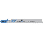 Lame de scie sauteuse t 118 a basic for metal pas 1, 1 - 1, 5 mm l 92 mm bosch 2608631964