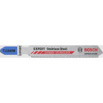 Lame de scie sauteuse expert t 118 ahm for stainless steel pack de 03 - bosch - 2608900561